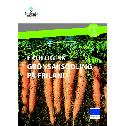Omslags bild för Ekologisk grönsaksodling på friland