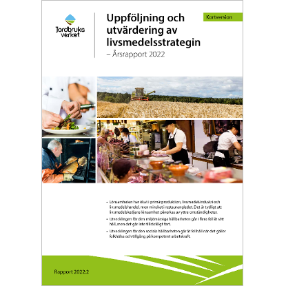 Omslags bild för Uppföljning och utvärdering av livsmedelsstrategin