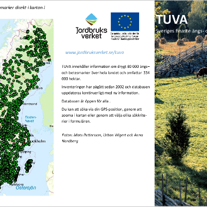 Omslags bild för TUVA-Sveriges finaste ängs- och betesmarker