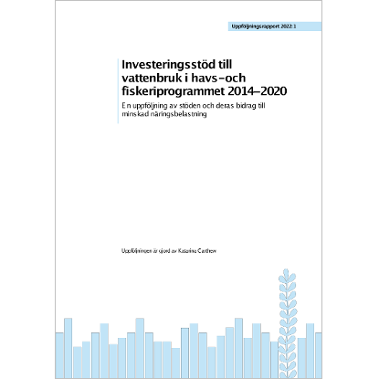 Omslags bild för Investeringsstöd till vattenbruk i havs- och fiskeriprogrammet 2014–2020