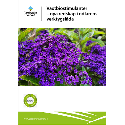 Omslags bild för Växtbiostimulanter - nya redskap i odlarens verktygslåda