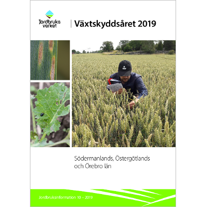 Omslags bild för Växtskyddsåret 2019, Södermanlands, Östergötlands och Örebro län