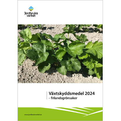 Omslags bild för Växtskyddsmedel 2024 - frilandsgrönsaker 