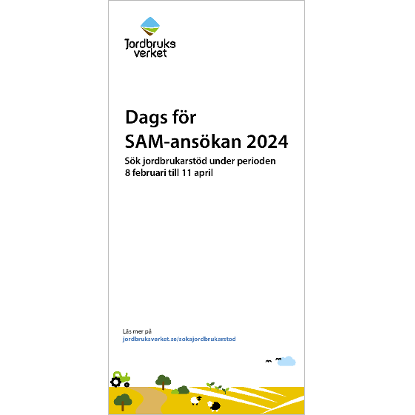 Omslags bild för Dags för SAM-ansökan 2024