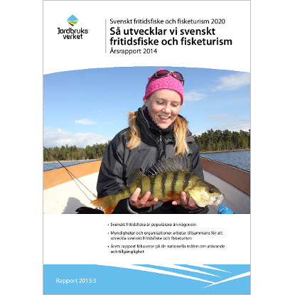 Omslags bild för Svenskt fritidsfiske och fisketurism 2020, Så utvecklar vi svenskt fritidsfiske och fisketurism, Årsrapport 2014