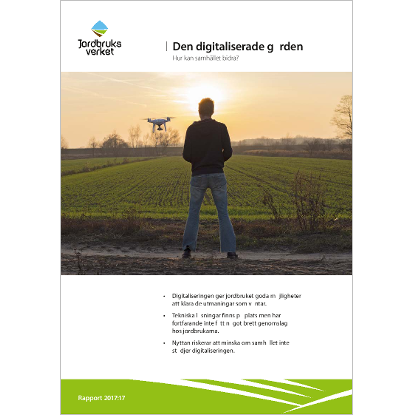 Omslags bild för Den digitaliserade gården, hur kan samhället bidra?