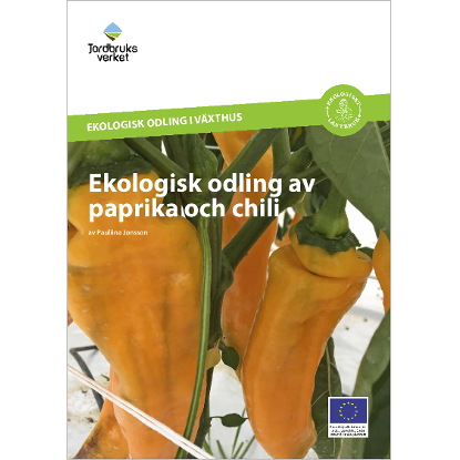 Omslags bild för Ekologisk odling av paprika och chilipeppar