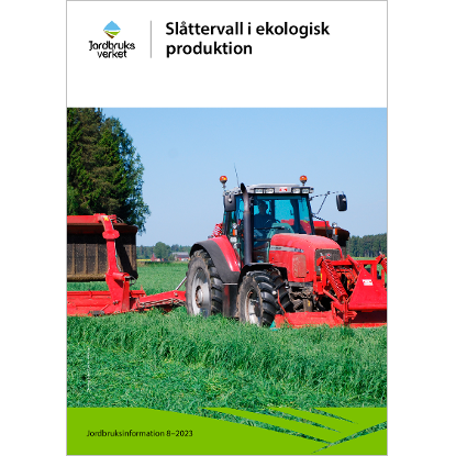 Omslags bild för Slåttervall i ekologisk produktion