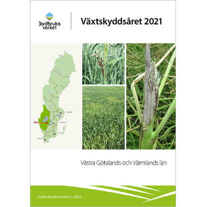 Omslags bild för Växtskyddsåret 2021, Västra Götalands och Värmlands län