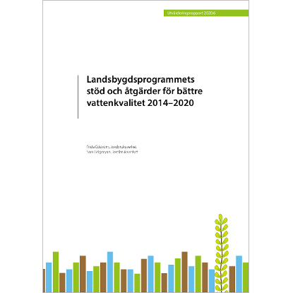 Landsbygdsprogrammets stöd och åtgärder för bättre vattenkvalitet 2014–2020