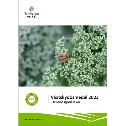 Omslags bild för Växtskyddsmedel 2023 - frilandsgrönsaker 