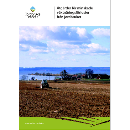 Omslags bild för Åtgärder för minskade växtnäringsförluster från jordbruket