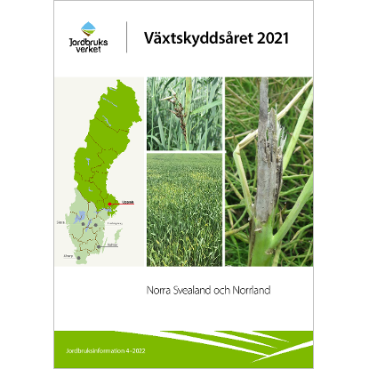 Omslags bild för Växtskyddsåret 2021, Norra Svealand och Norrland