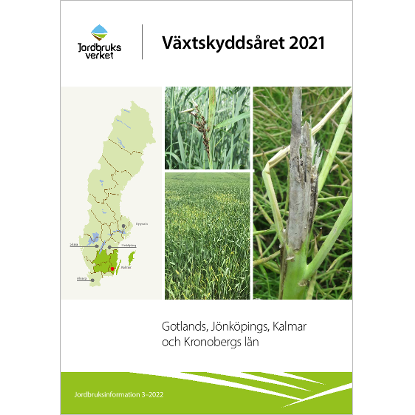 Omslags bild för Växtskyddsåret 2021, Gotlands, Jönköpings, Kalmar och Kronobergs län