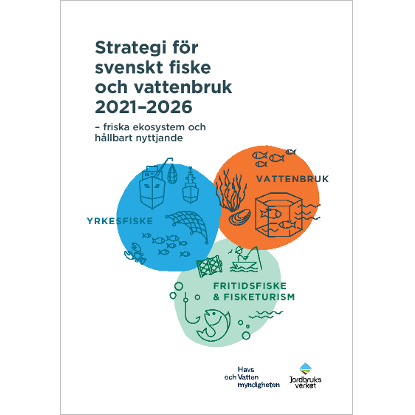 Omslags bild för Strategi för svenskt fiske och vattenbruk 2021–2026