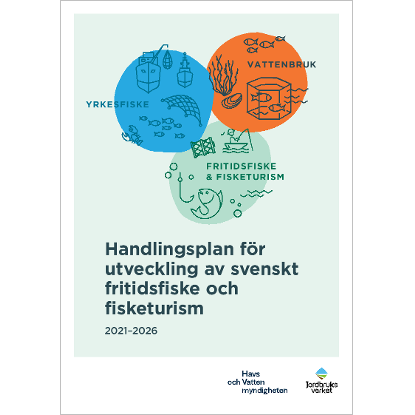 Omslags bild för Handlingsplan för utveckling av svenskt fritidsfiske och fisketurism