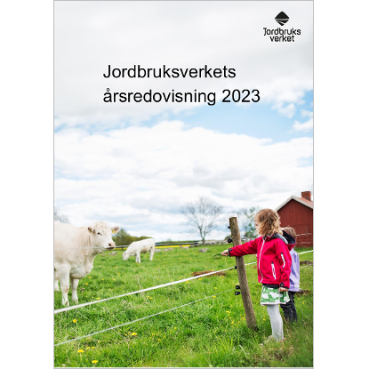 Omslags bild för Jordbruksverkets årsredovisning 2023