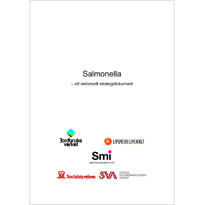 Omslags bild för Salmonella – ett nationellt strategidokument