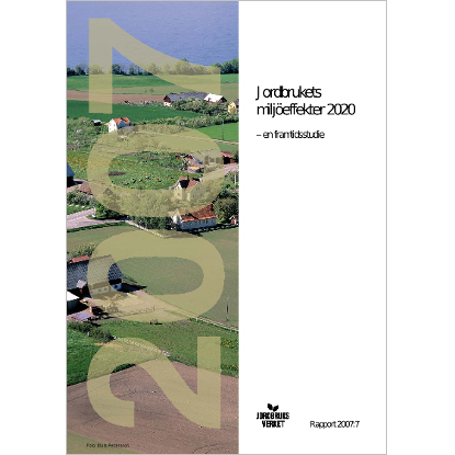 Omslags bild för Jordbrukets miljöeffekter 2020