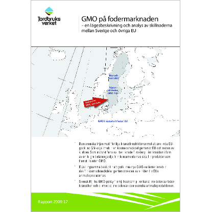 Omslags bild för GMO på fodermarknaden