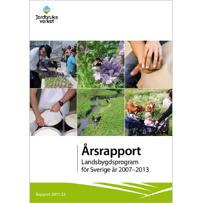 Omslags bild för Årsrapport landsbygdsprogrammet 2010 