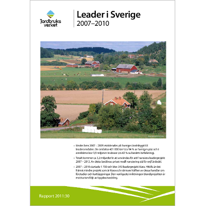 Omslags bild för Leader i Sverige 2007-2010