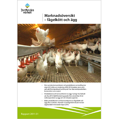 Omslags bild för Marknadsöversikt - fågelkött och ägg
